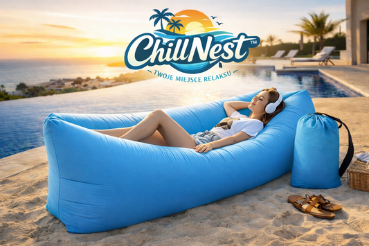 ChillNest™ – Twoje Miejsce Relaksu Gdziekolwiek Jesteś | Sofa Bez Pompki w 30 Sekund